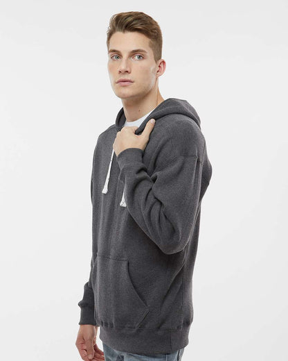 J. America Men's Sport Lace Hooded Sweatshirt 8830 #colormdl_Charcoal Heather
