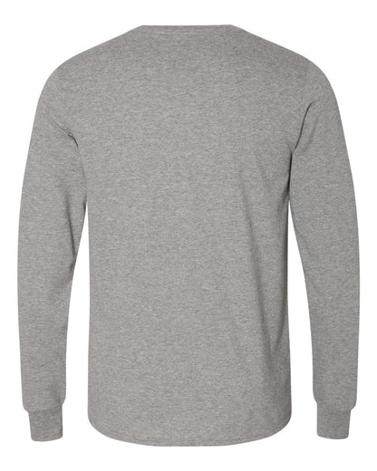 Russell Athletic Unisex Dri Power® CVC Performance Long Sleeve T-Shirt 64LTTM #color_Oxford