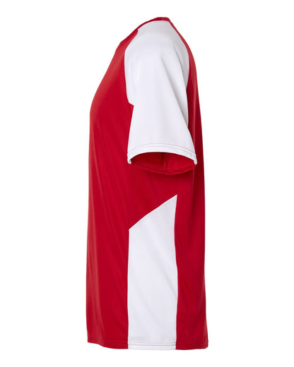 Augusta Sportswear Men's Cutter Jersey 1517 #color_Red/ White