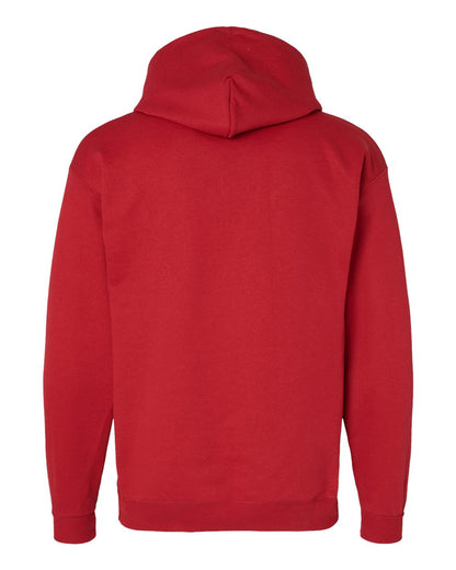 Hanes Unisex EcoSmart® Hooded Sweatshirt P170 #color_Athletic Crimson