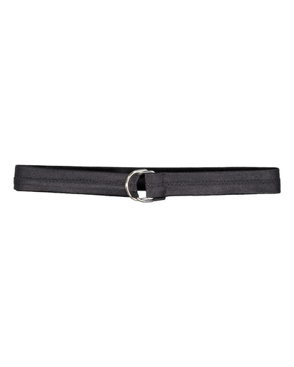Russell Athletic 1 1/2" Covered Football Belt FBC73M #color_Black