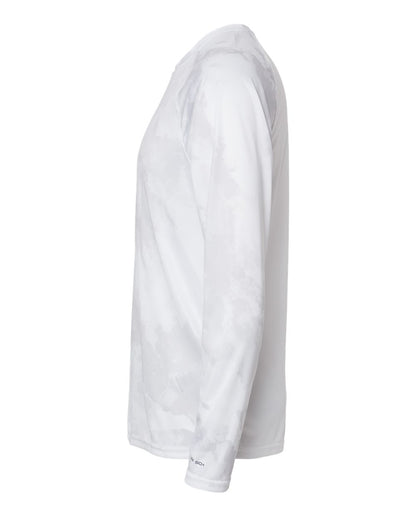 Paragon Unisex Cabo Camo Performance Long Sleeve T-Shirt 228 #color_White