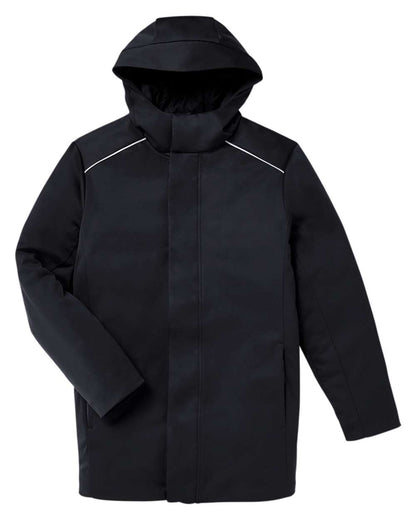 CORE365 Unisex Techno Lite Flat-Fill Insulated Jacket CE715 #color_Black
