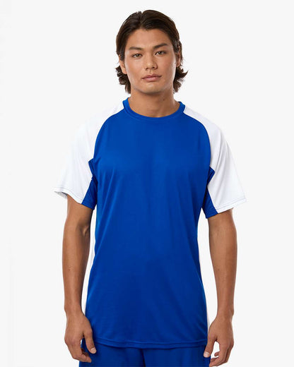 Augusta Sportswear Men's Cutter Jersey 1517 #colormdl_Royal/ White