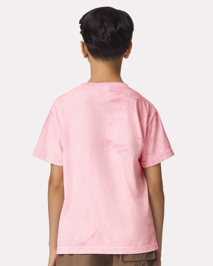 Comfort Colors Youth Colorblast™ Heavyweight T-Shirt 1745Y #colormdl_Hibiscus
