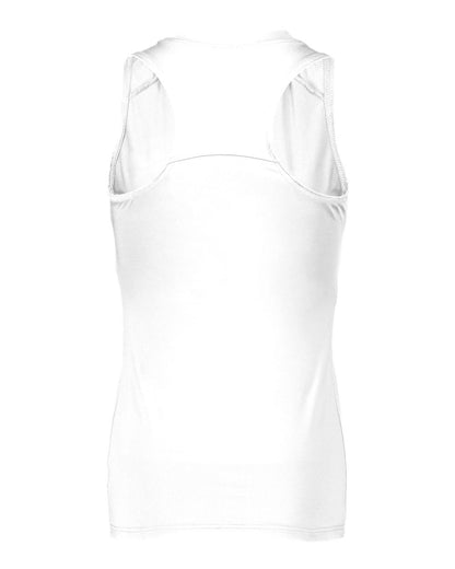 Augusta Sportswear Women's Crossover Tank Top 2436 #color_White/ White