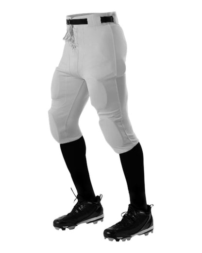 Alleson Athletic Youth Practice Football Pants 610SLY #color_Grey