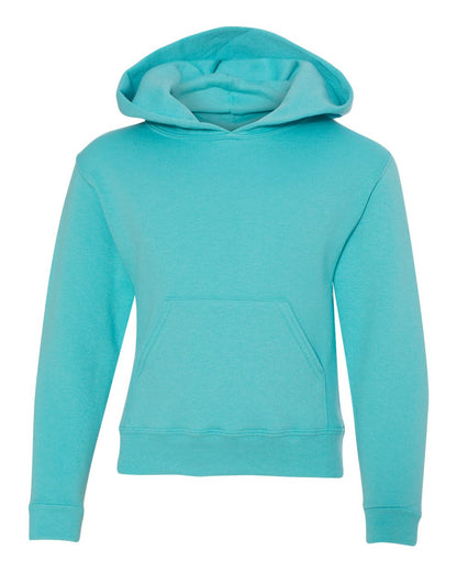 JERZEES Youth NuBlend® Hooded Sweatshirt 996YR #color_Scuba Blue