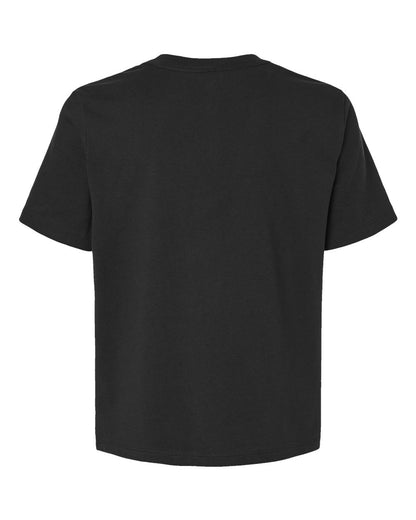 BELLA + CANVAS Women's 6 oz Heavyweight Tee 6110 #color_Vintage Black