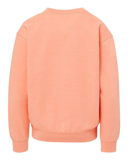 MV Sport Youth Buddy Crewneck Sweatshirt 23154Y #color_Creamsicle