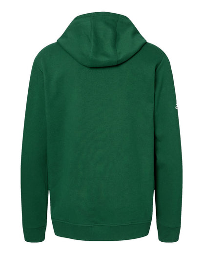 Adidas Fleece Hooded Sweatshirt A432 #color_Collegiate Green