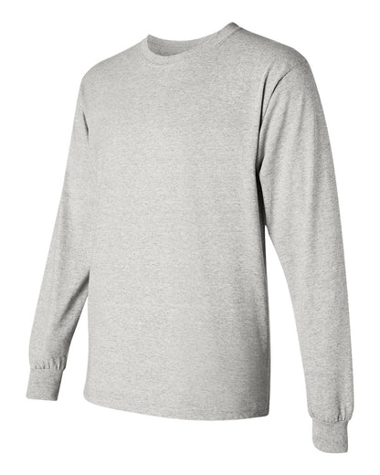 Gildan Unisex Heavy Cotton™ Long Sleeve T-Shirt 5400 #color_Ash