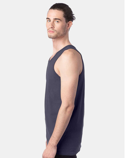 ComfortWash by Hanes Garment-Dyed Unisex Tank Top GDH300 #colormdl_Anchor Slate