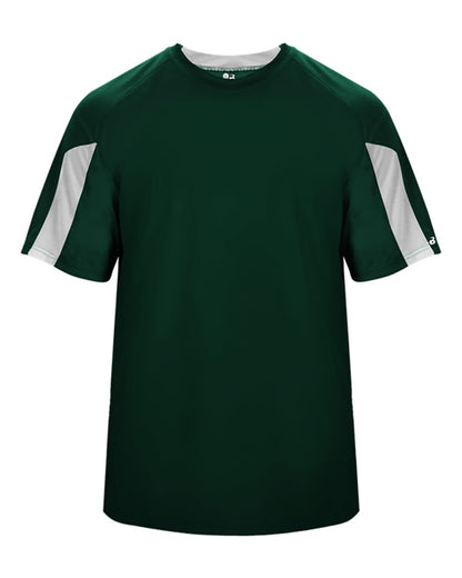 Badger Men's Striker T-Shirt 4176 #color_Forest/ White