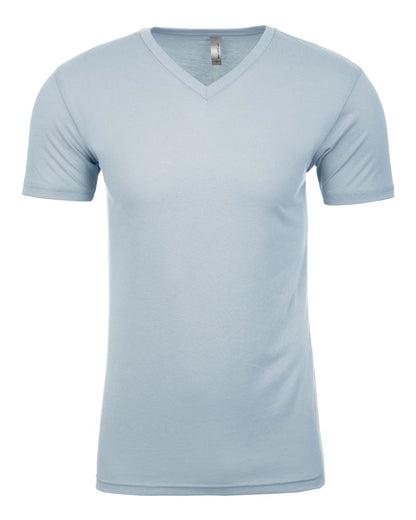 Next Level Sueded V-Neck T-Shirt 6440 #color_Light Blue