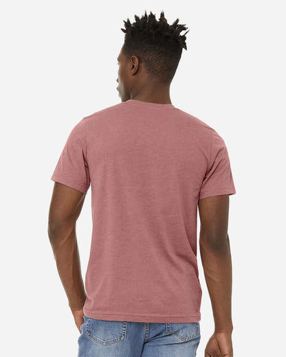 BELLA + CANVAS Unisex Sueded Tee 3301 #colormdl_Heather Mauve