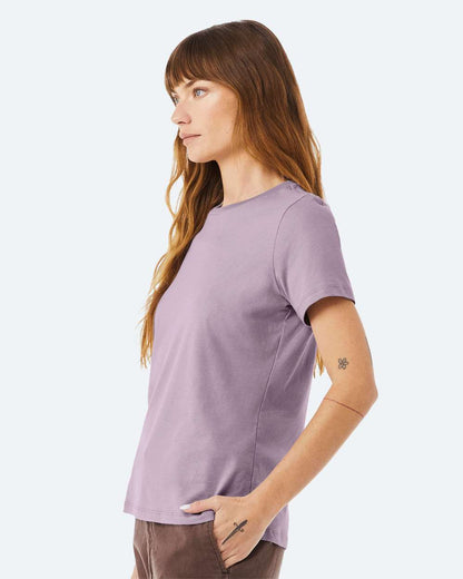 BELLA + CANVAS Women’s Relaxed Jersey Tee 6400 #colormdl_Light Violet