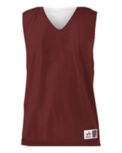 Alleson Athletic Reversible Mesh Tank 560R #color_Cardinal/ White