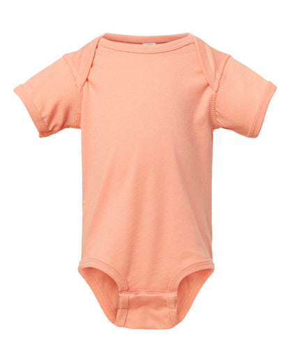 Rabbit Skins Infant Fine Jersey Bodysuit 4424 #color_Sunset
