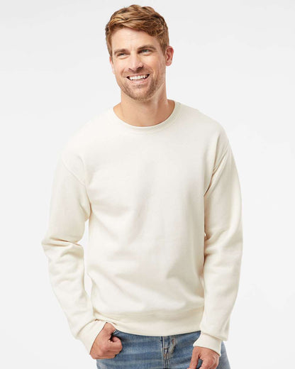 JERZEES Unisex NuBlend® Crewneck Sweatshirt 562MR #colormdl_Sweet Cream Heather