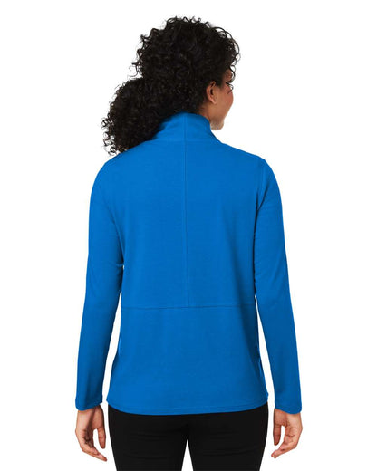 Devon & Jones Women's Raleigh Stretch Cardigan DP125W #colormdl_French Blue