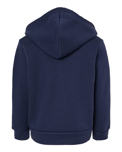 BELLA + CANVAS Toddler Sponge Fleece Full-Zip Hoodie 3739T #color_Navy