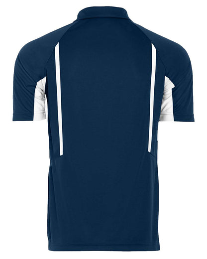Holloway Men's Two-Tone Avenger Polo 222530 #color_Navy/ White