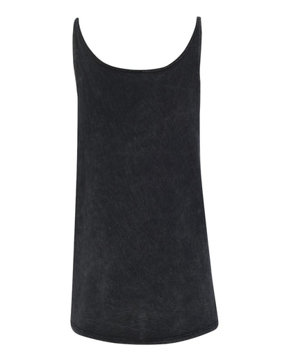 BELLA + CANVAS Women's Slouchy Tank 8838 #color_Black Mineral Wash