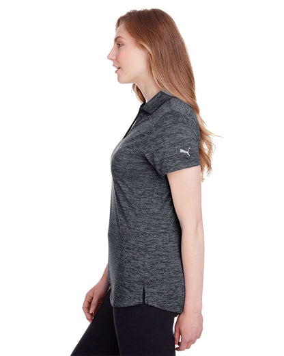 Puma Golf Women's Icon Heather Polo 596802 #colormdl_Puma Black