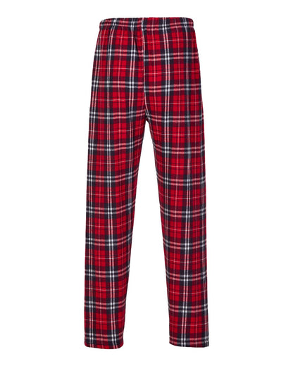 Boxercraft Harley Flannel Pants BM6624 #color_Navy/ Red Plaid