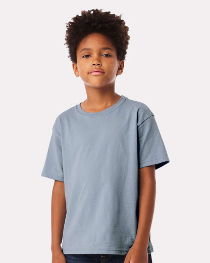 BELLA + CANVAS Youth 6oz. Heavyweight Tee 3010Y #colormdl_Vintage Denim