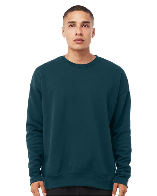 BELLA + CANVAS Unisex Sponge Fleece Drop Shoulder Crewneck Sweatshirt 3945