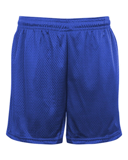Badger Unisex Tricot Mesh 5" Shorts 7225 #color_Royal