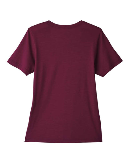 CORE365 Women's Fusion ChromaSoft™ Performance T-Shirt CE111W #color_Burgundy