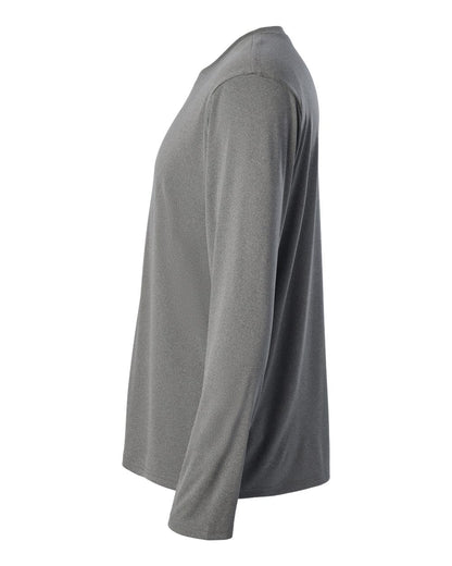 AllPro Unisex Pro-Lock Performance Long Sleeve T-Shirt 48400 #color_Heather Granite