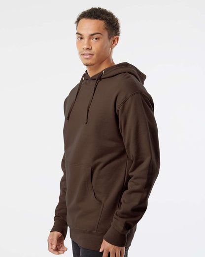 Independent Trading Co. Midweight Hooded Sweatshirt SS4500 #colormdl_Brown