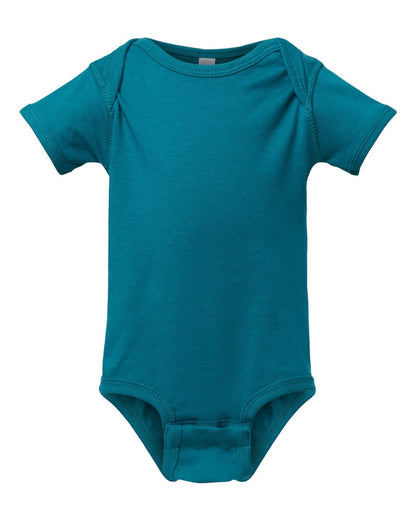 Rabbit Skins Infant Fine Jersey Bodysuit 4424 #color_Oceanside