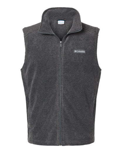 Columbia Men's Mountain™ Fleece Vest 163926 #color_Charcoal Heather