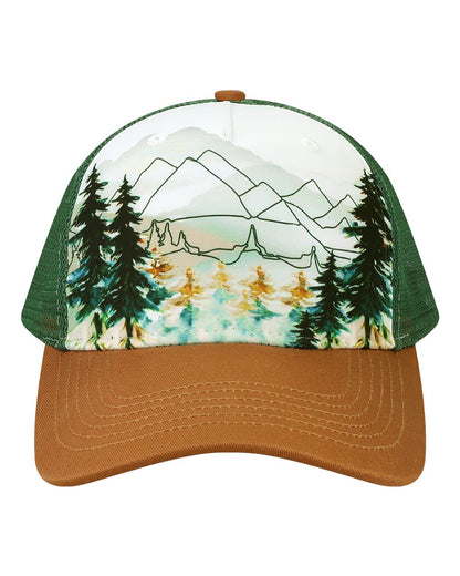 LOCALE Trucker Cap 5PTKR #color_Explorer/ Brown