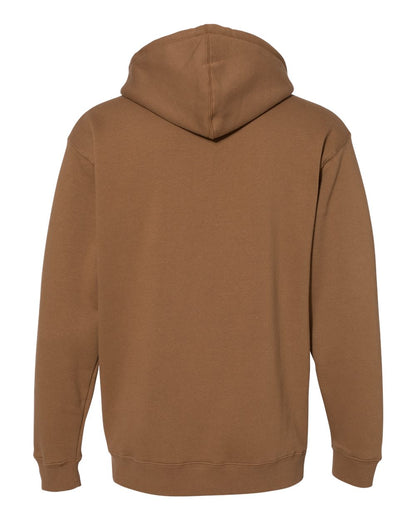 Independent Trading Co. Unisex Heavyweight Hooded Sweatshirt IND4000 #color_Saddle