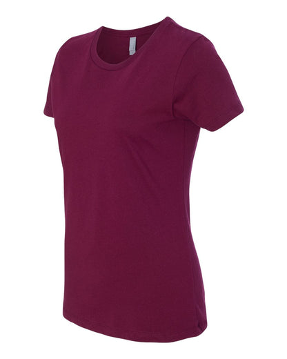 Next Level Women’s Cotton T-Shirt 3900 #color_Maroon