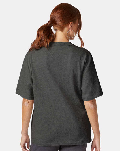 Champion Unisex Heritage Jersey T-Shirt T105 #colormdl_Charcoal Heather