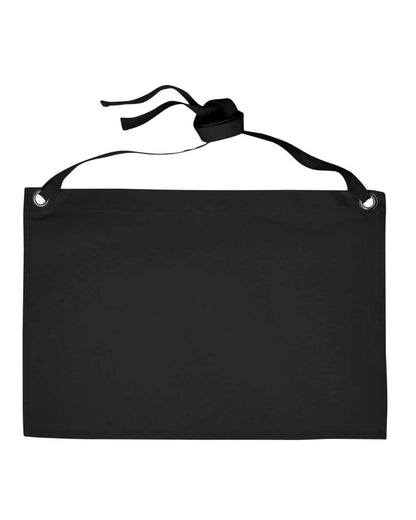 Artisan Collection by Reprime Calibre Heavy Cotton Canvas Waist Apron RP131 #color_Black
