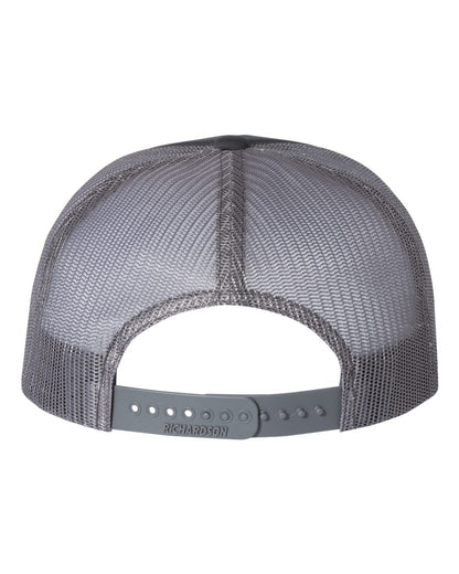 Richardson Foamie Trucker Cap 113 #color_Charcoal