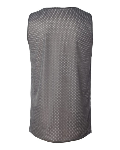 Badger Pro Mesh Reversible Tank Top 8529 #color_Graphite/ White