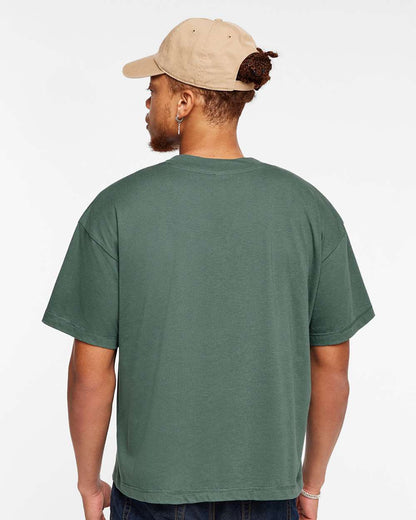 LAT Relaxed Crew Tee 3520 #colormdl_Basil