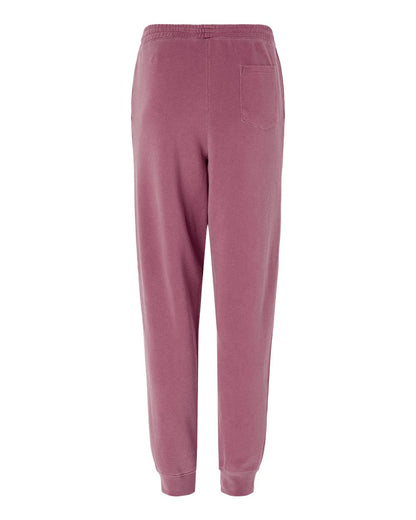 Independent Trading Co. Unisex Pigment-Dyed Fleece Sweatpants PRM50PTPD #color_Pigment Maroon