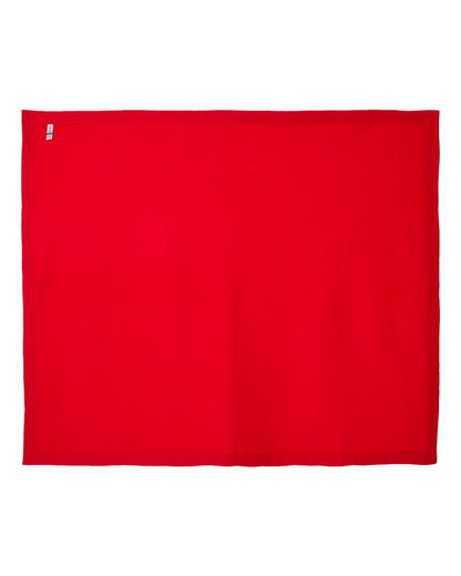 Gildan Heavy Blend Fleece Stadium Blanket 18900 #color_Red