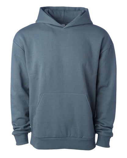 Independent Trading Co. Mainstreet Hooded Sweatshirt IND420XD #color_Blue Magic