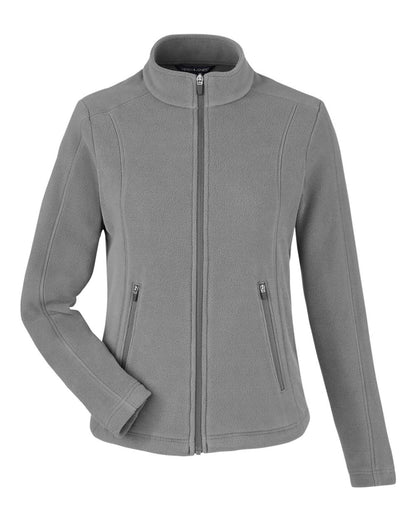 Devon & Jones Women's CrownLux Performance® Fleece Full-Zip Jacket DG730W #color_Graphite